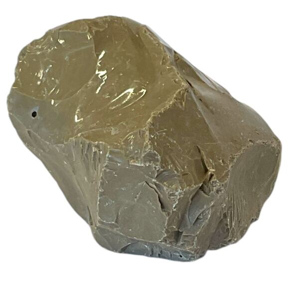 Gray Opaque Art Glass Cullet Slag Glass #5XL27 - Picture 2 of 6